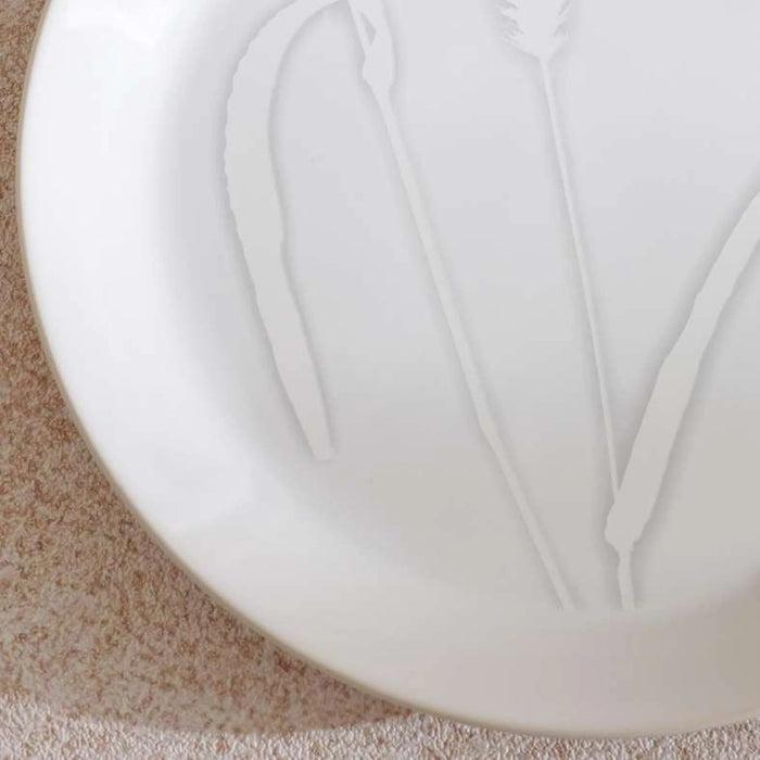 Florian Stoneware Side Plate Dia21.5Cm -White