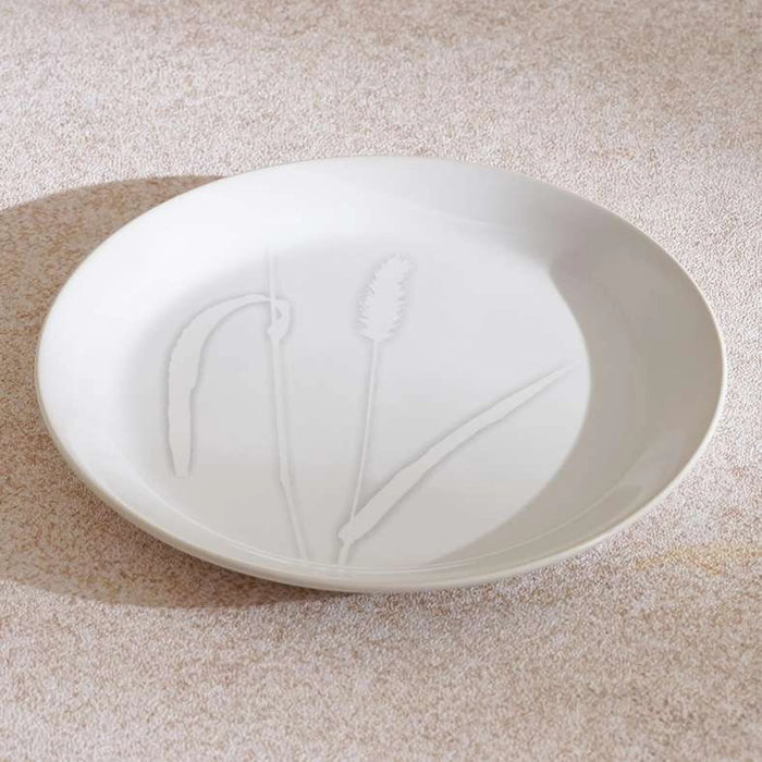 Florian Stoneware Side Plate Dia21.5Cm -White