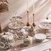 Florian Wren Tea Pot 1L -White & Brown Pan Home