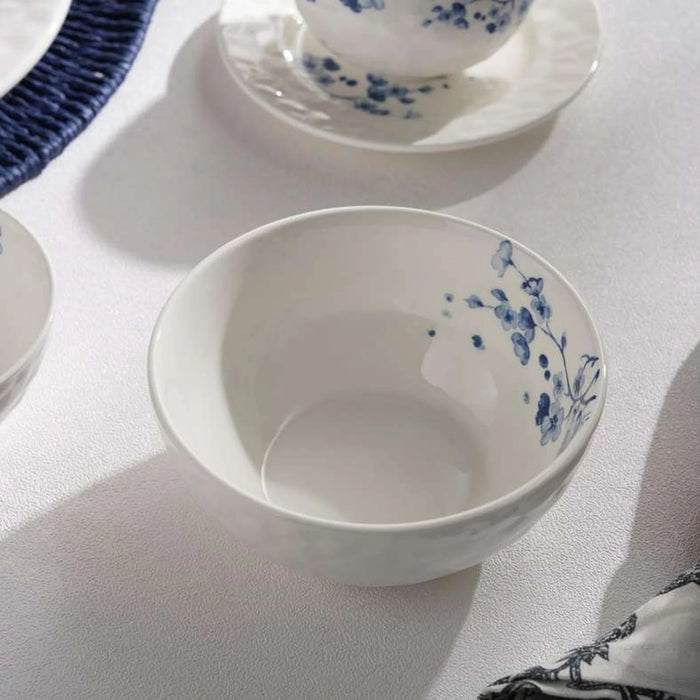 Floris Porcelain Cereal Bowl Dia13.8Cm -White