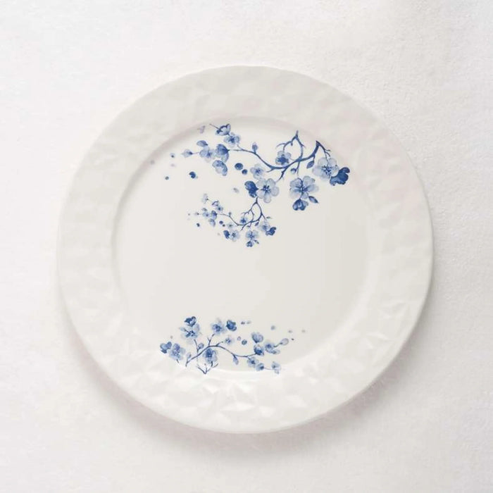 Floris Porcelain Dinner Plate Dia26.5Cm -White