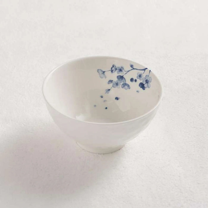Floris Porcelain Rice Bowl Dia11.3Cm -White
