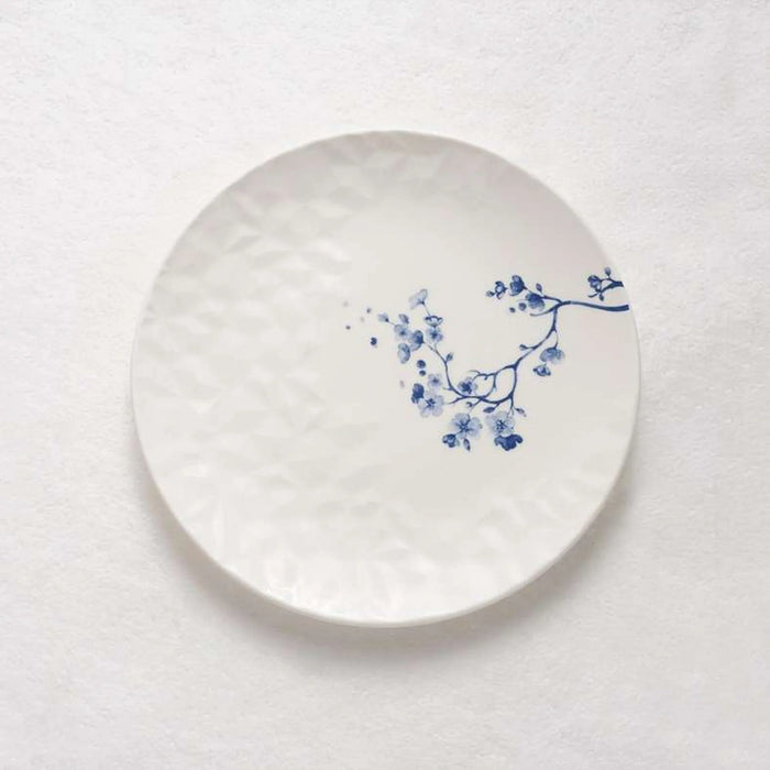 Floris Porcelain Side Plate Dia21.5Cm -White