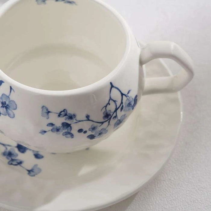 Floris Porcelain Tea Cup & Saucer 300Ml -White