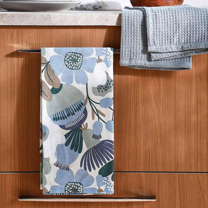 Floro Printed 2Piece Kitchen Towel Set 50X70Cm - Green