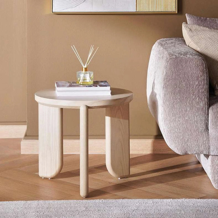Florya End Table Veneer Small - Beige