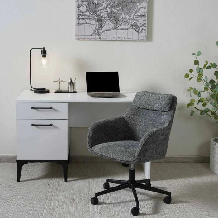 Flow Office Chair - Grey Black Pan Home