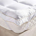 Fluffy Extra Thick Mattress Topper 200X200+8Cm - White Pan Home