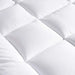 Fluffy Extra Thick Mattress Topper 200X200+8Cm - White Pan Home
