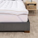 Fluffy Extra Thick Mattress Topper 90X200+8Cm - White Pan Home