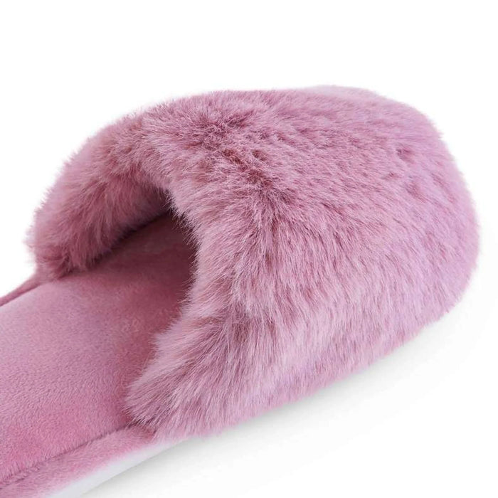 Fluffy Fur Indoor Slipper 38/39 - Blush
