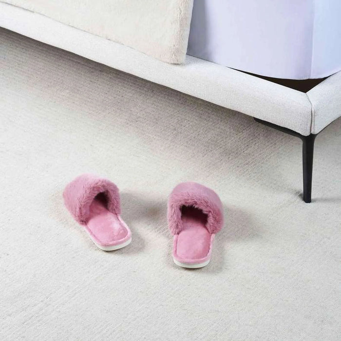 Fluffy Fur Indoor Slipper 38/39 - Blush