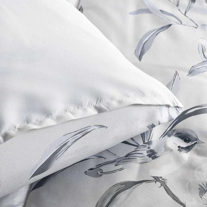 Foliage 3-Piece King Comforter Set 240X260Cm - Grey