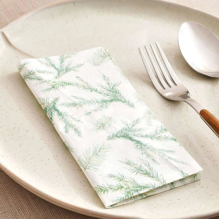 Foliage  S/30 Paper Napkin - Green