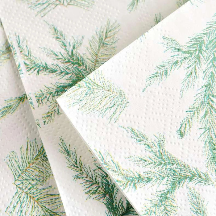 Foliage  S/30 Paper Napkin - Green