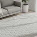 Fontana Soft Touch Shaggy Rug Dia 120Cm - Silver Pan Home