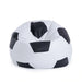 Football Bean Bag Dia80X60Cm - Black White Pan Home