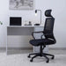 Fortis Office High Back Chair Mesh Fabric - Black Pan Home