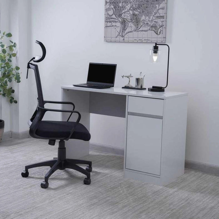 Fortis Office High Back Chair Mesh Fabric - Black Pan Home
