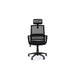 Fortis Office High Back Chair Mesh Fabric - Black Pan Home