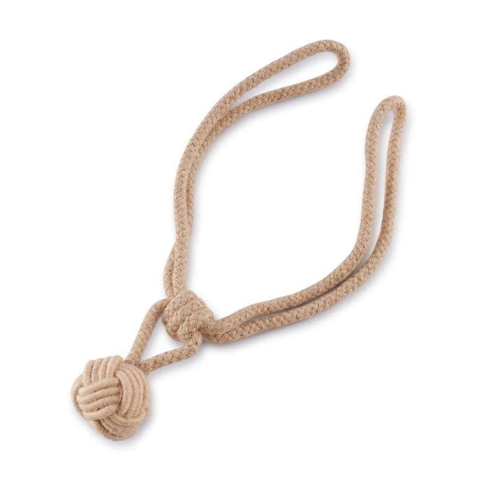 Francois Jute Ball Tassel Tieback - Natural