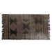 Frenzo Hand Woven Jute With Cotton Dhurrie 60X90Cm - Black Pan Home