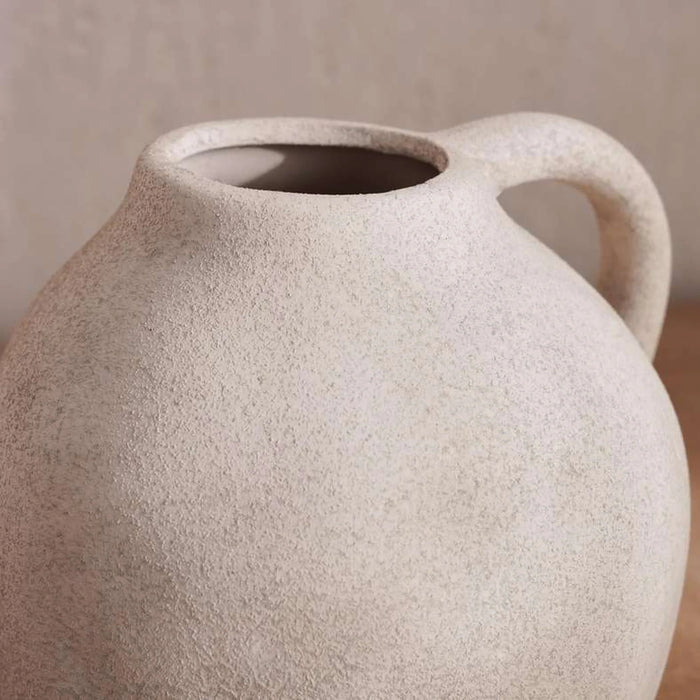 Frida Terracotta Vase 16X15X15Cm - Off White