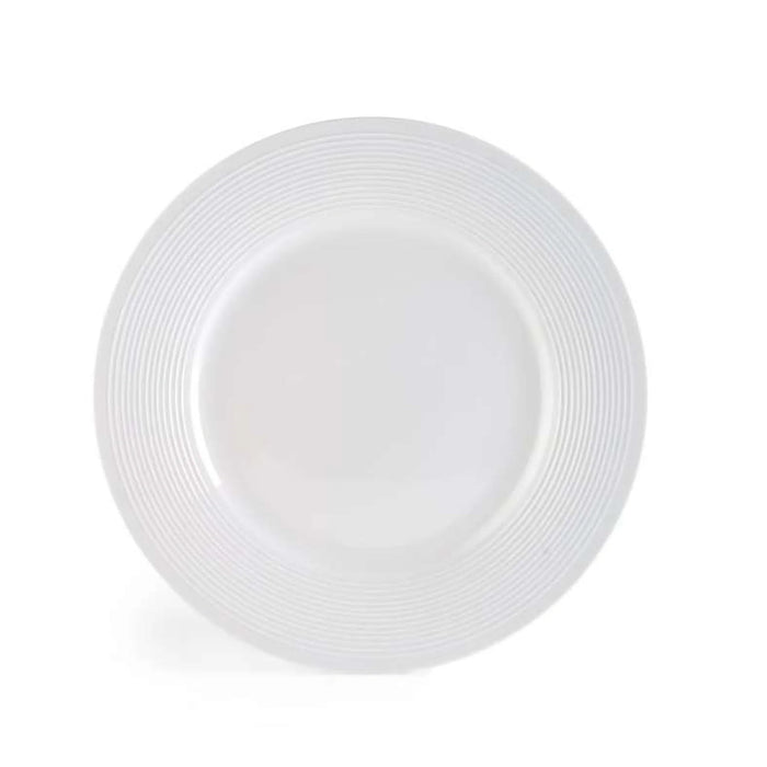 Frost 12-Piece Porcelain Dinner Set - White