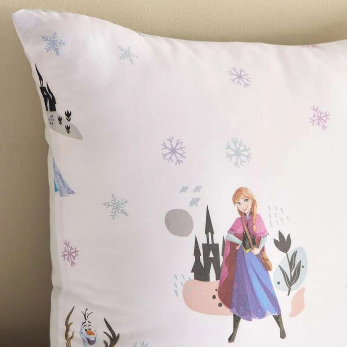 Frozen Cotton Filled Cushion 40X40Cm - Blue Pan Home