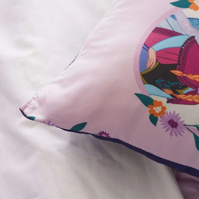 Frozen Sisterhood 4 Pcs Microfiber Bed In A Bag- Navy