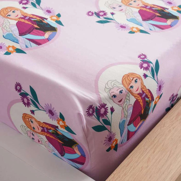 Frozen Sisterhood 4 Pcs Microfiber Bed In A Bag- Navy