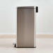 Gabriel  Soft Close Metal Pedal Bin With Fingerprint Resistant 20L 20.8X37.5X61Cm - Chrome Pan Home