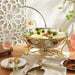 Galaxy Chafing Dish With Lid 8L -Chrome & Gold Pan Home