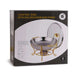 Galaxy Chafing Dish With Lid 8L -Chrome & Gold Pan Home