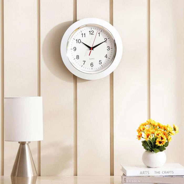 Gare Wall Clock Dia 25Cm - White Pan Home