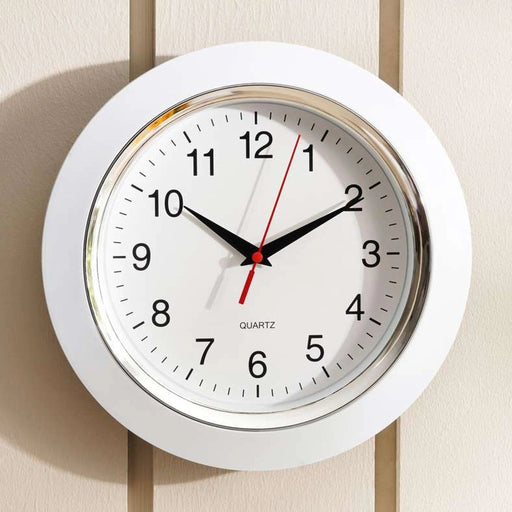 Gare Wall Clock Dia 25Cm - White Pan Home