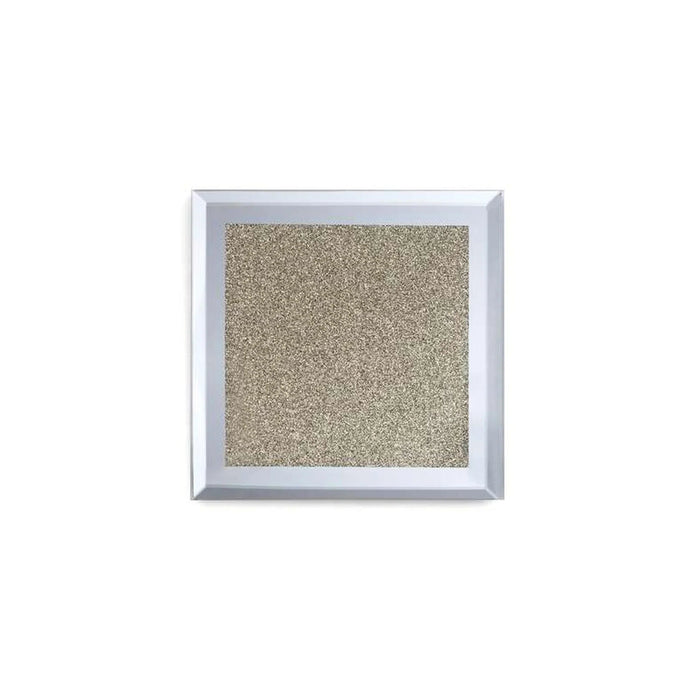 Gatsby 4-Piece Glass Coaster Set 10X10Cm - Gold Pan Home