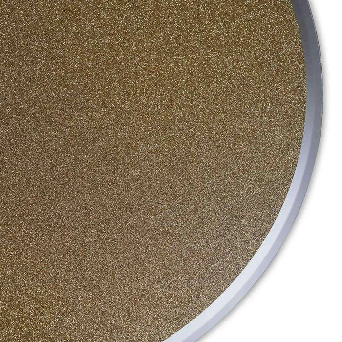 Gatsby Glass Placemat D38cm - Gold Pan Home
