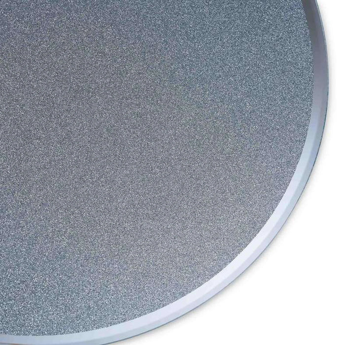 Gatsby Glass Placemat D38Cm - Silver