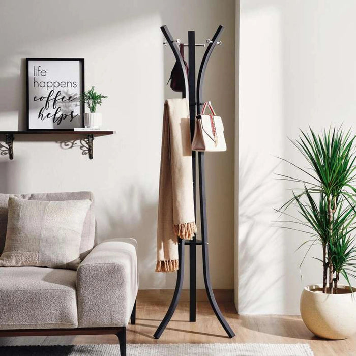 Gavie Tall Hanger 176cm - Black Pan Home