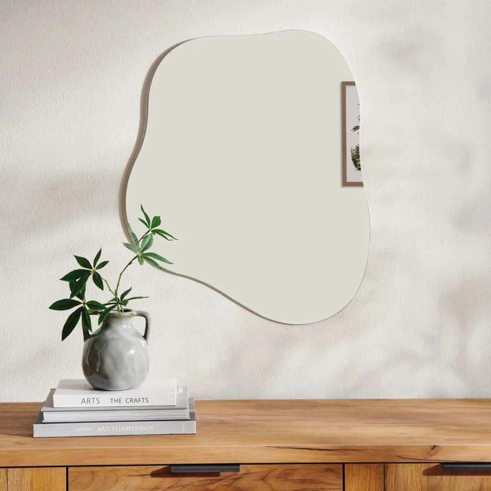 Gelsey Frameless Wall Mirror 50X60Cm-Clear Pan Home