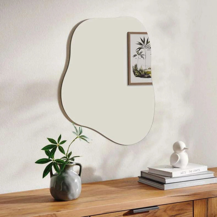 Gelsey Frameless Wall Mirror 50X60Cm-Clear Pan Home