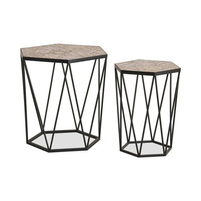 Gemso Metal / Mosaic Table 2/S - Black