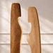Gentry Integrated Led Wooden Floor Lamp 16W Dimmable 60X28X147Cm.- Natural Pan Home