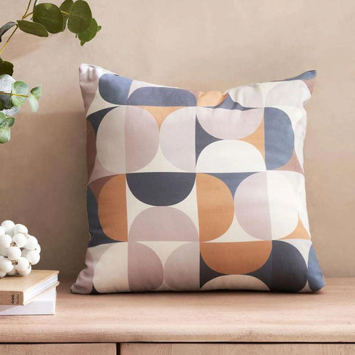 Geometric Printed Filled Cushion - Multi Pan Home