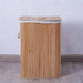 Gervase Foldable Bamboo Laundry Hamper - Natural Pan Home