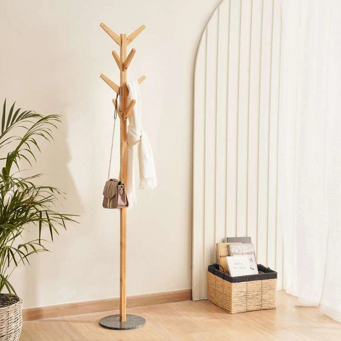 Ghafar Bamboo Tall Hanger Dia 28X190cm - Natural Pan Home