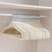 Giorgia 60-Piece Velvet Suit Hanger With Notches 45X22.5X0.5Cm - Beige Pan Home