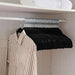 Giorgia 60-Piece Velvet Suit Hanger With Notches 45X22.5X0.5Cm - Black Pan Home