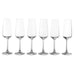 Giselle 6-Piece Flute Crystal Glass Set 190Ml - Clear Pan Home